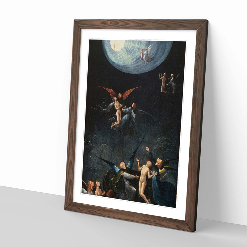 Hieronymus Bosch - Single Picture Frame Painting, Walnut