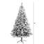 Arbre de Noël artificiel pin floqué-577171467