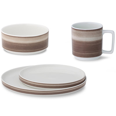 Couvert individuel 4 pièces Noritake Colorstax Ombre Stax