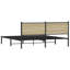 Borough Wharf Metal Bed Frame Without Mattress-308086433-308086438