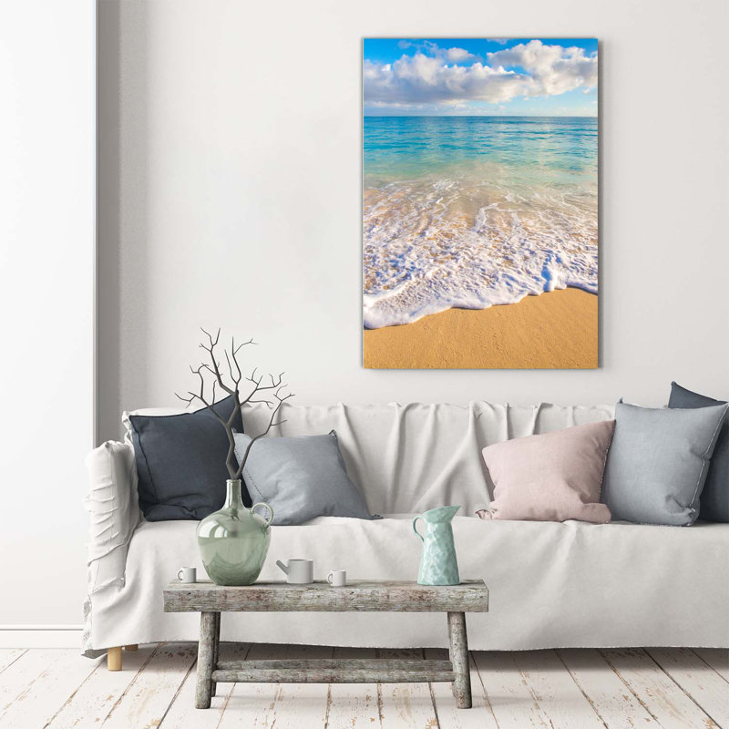 Tropical Beach - Wrapped Canvas Print