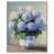 Cadre flottant blanc