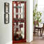 Armoire de coin en miroir avec miroir