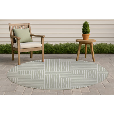 Tapis d'extérieur antidérapant Grid Puz