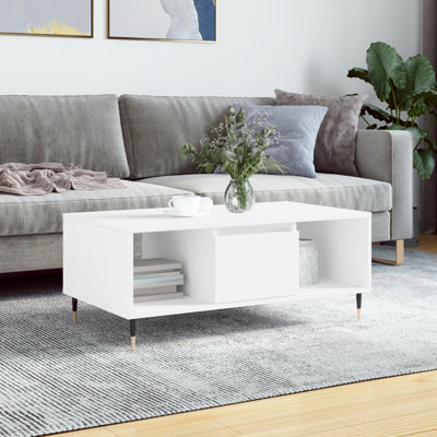 Ceda Four Leg Coffee Table with Storage