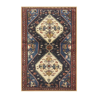 Tapis oriental brun / bleu / beige