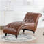 Chaise longue sans accoudoirs touffetée-868724561