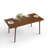 63 Inches Rectangular Solid Wood Dining Table-1709636287