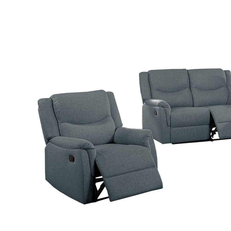 Single Recliner, Dark Gray