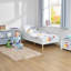 Kids White Toddler Bed – Rocket