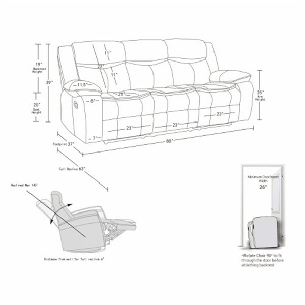 Dimensions du produit