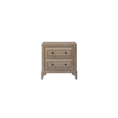 Stylish And Functional 2-Drawer Nightstand With Premium Lining And Modern Amenities