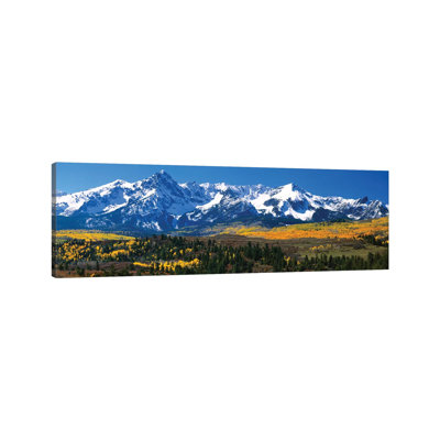 Snow-Covered - Wrapped Canvas Panoramic Print