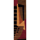 New Wave Wool Abstract Area Rug