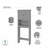 Keyunta Single Bathroom Vanity with Ceramic Top