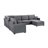 5-Seat Modular U-Shape Sectional Sofa With Deep Seats, Built-In Cup Holders, Storage Drawer & Pillows-1244526224