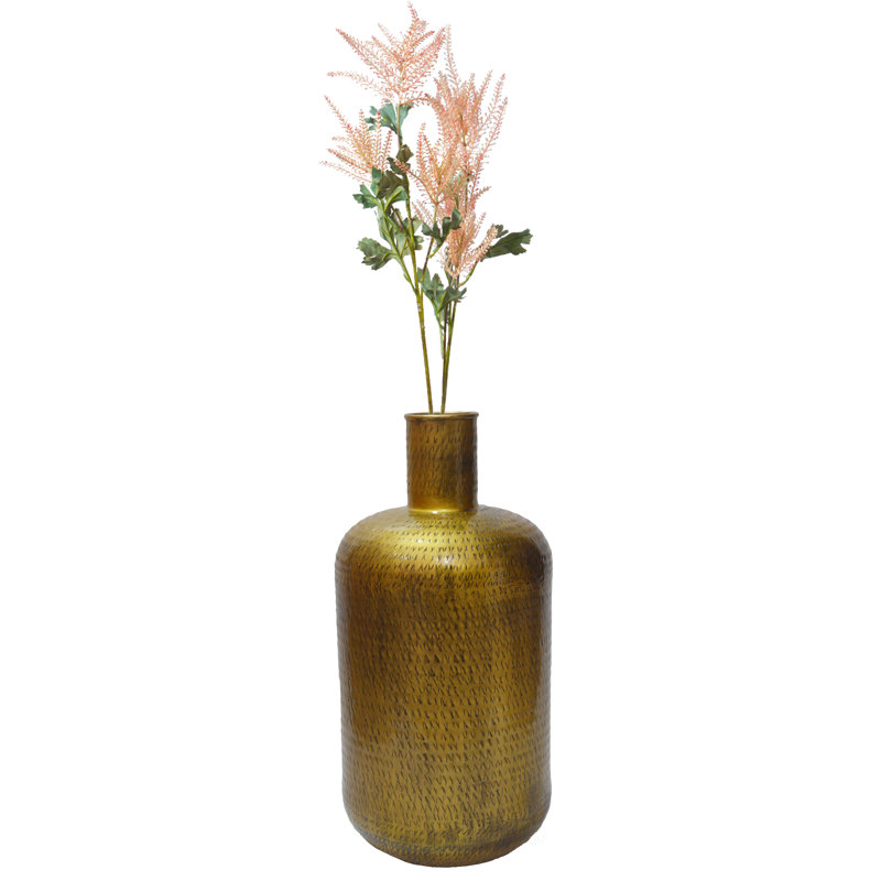 Metal Floor Vase