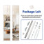 Bifold Door - 1 Lite Mirrored Surfaced Aluminum Edge Folding Door With Hardware Included-111530970-111689159