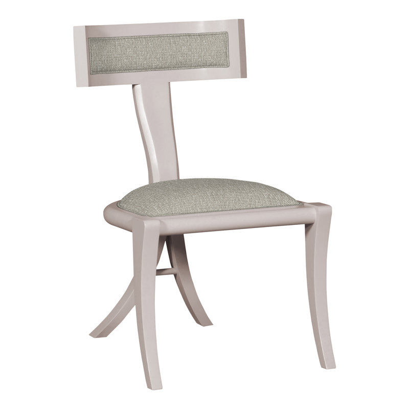 Thom Filicia Home Greek Peak Side Chair, Tarbee Pebble, Navajo
