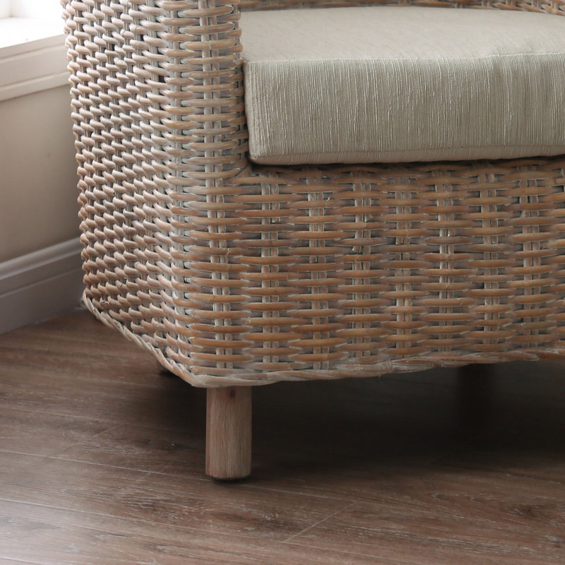 Fauteuil l 29,5 po, Naturel