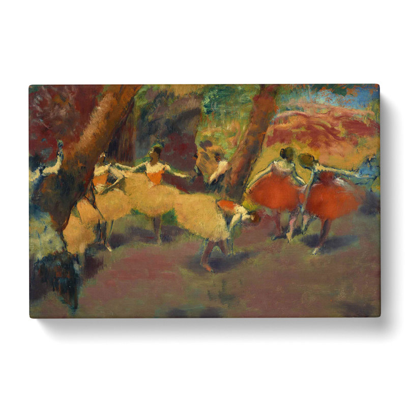 Before The Performance by Edgar Degas - Wrapped Canvas, 40cm H x 60cm W x 3cm D