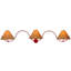 3 - Light Armed Sconce