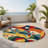 Vibrant Pulse Indoor And Outdoor Area Rug-1621884710