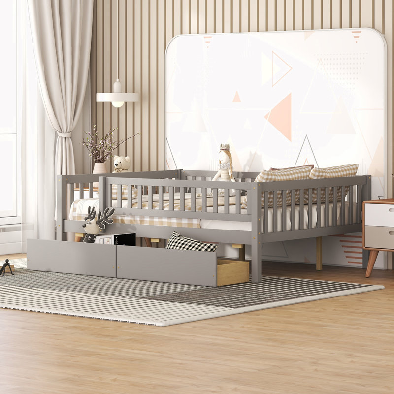Daybed, Gray, Full/Double