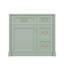 Ensemble de meuble-lavabo 36 po avec lavabo intégré, lavabo simple avec 4 tiroirs, porte à fermeture en douceur et tablette personnalisable, lavabo en céramique inclus-772241575-772241569