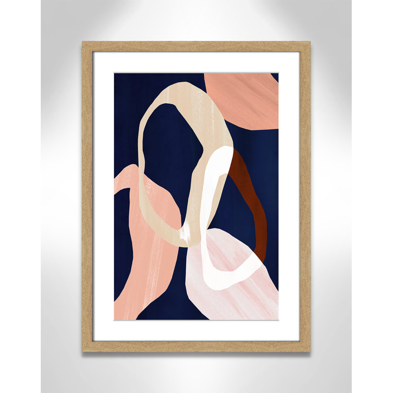 Loop II Print par Violets Print House, L 17 po x H 23 po, Imprimé mat, Naturel