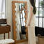Miroir pleine grandeur en bois naturel