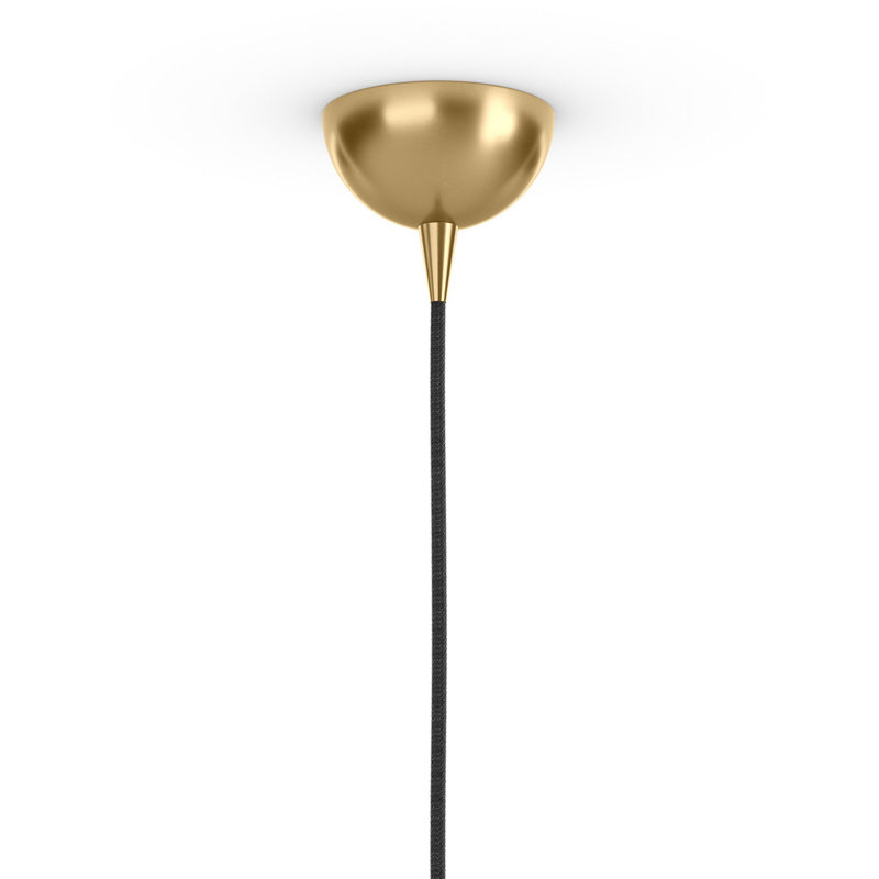 Jussica 1 - Light Pendant, Burnished Brass, 124.25" H x 7.87" W x 7.87" D
