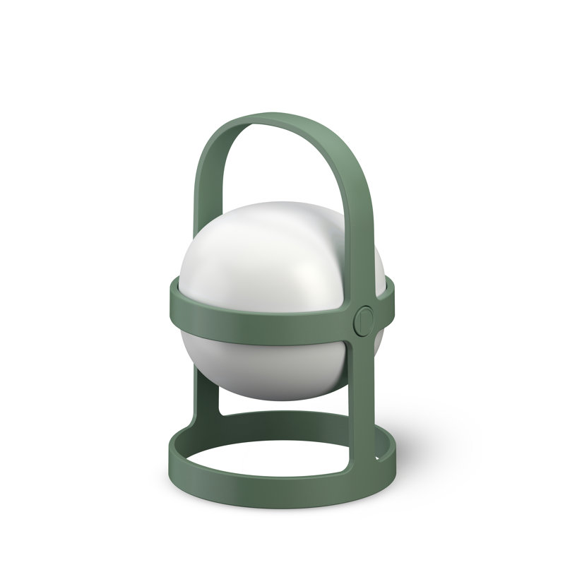 Soft Spot Solar Circular, Pine Green, 7.3" H x 4.7" W x 4.7" D, Pine Green