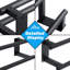 Porte-serviettes mural en acier inoxydable 24 po-102192857
