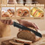 OOU 8'' Bread Knife, Single-Bevel Serrated Edge (Right-Side Bevel)
