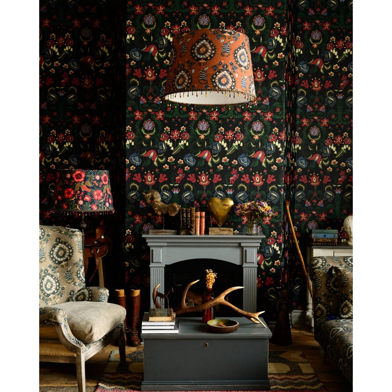 Transylvanian Roots Floral Wallpaper Roll