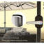 Parasol d'extérieur rectangulaire pour patio