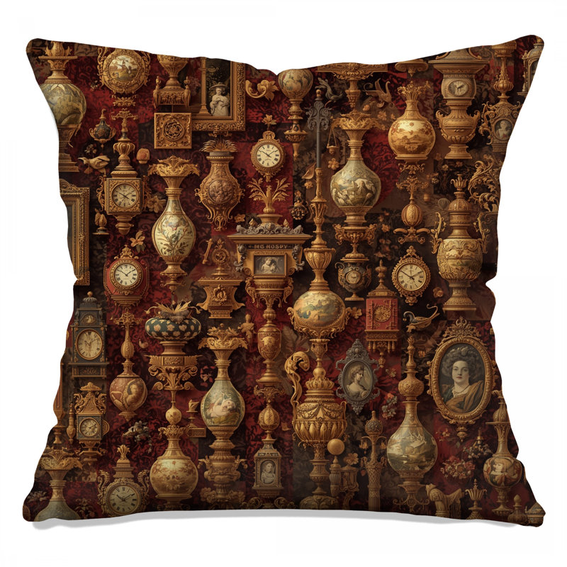 Horloges et cadres décoratifs rétro à double face, 18 x 18 pouces