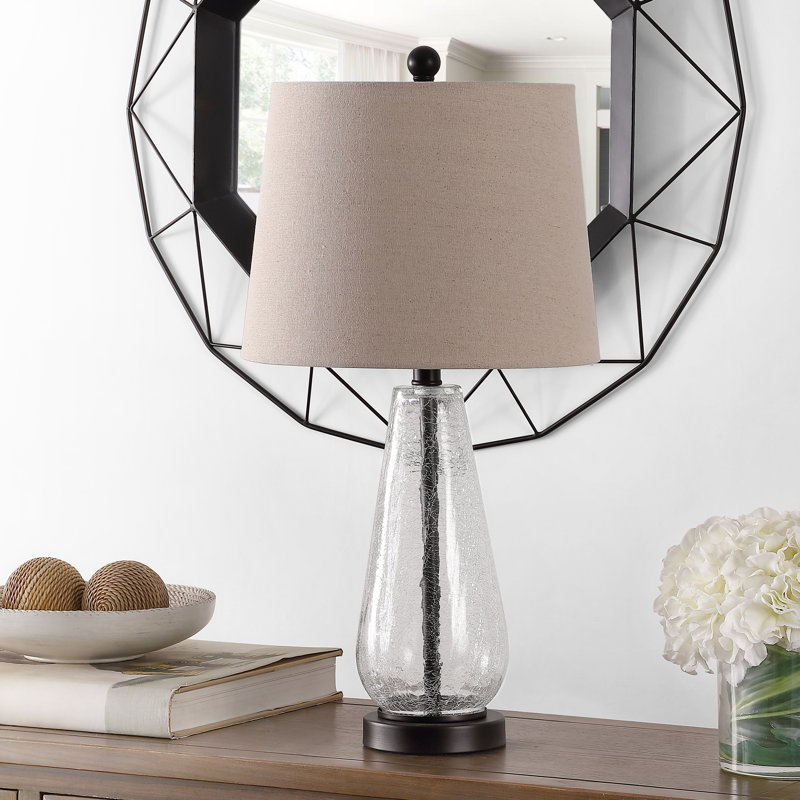 Naila Crackled Glass Table Lamp