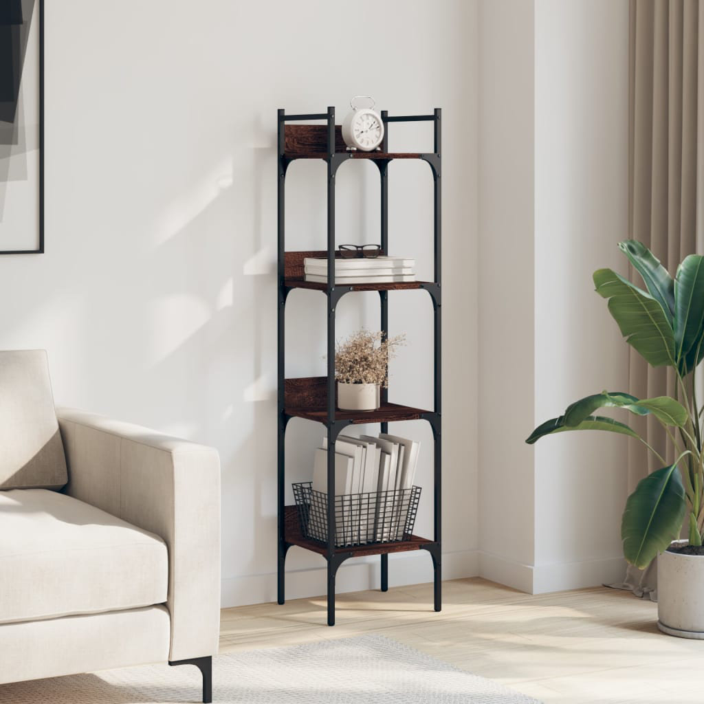 138.5cm H x 35cm W Steel Standard Bookcase