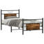Bed Frame Without Mattress Single Engineered Wood-738766699-738766700