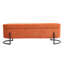 Banc de rangement rembourré en tissu pour chambre à coucher-843002027