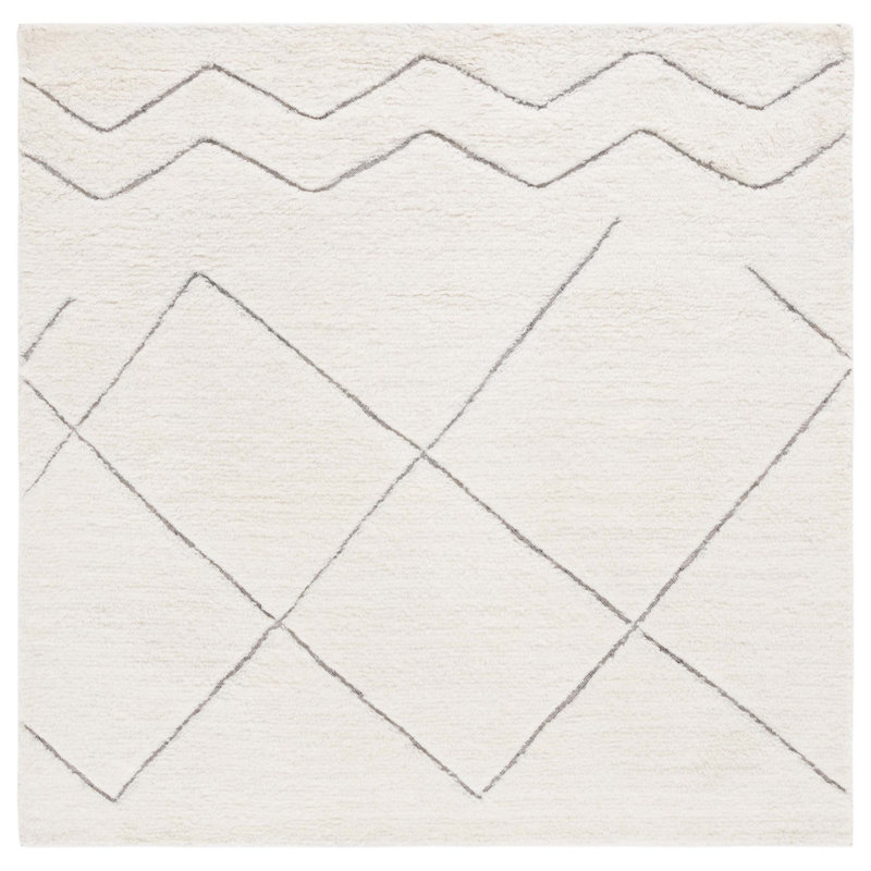 Henrie Geometric Indoor Rug, Square 6'