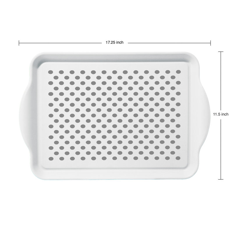 Oggi Serve Tray, White