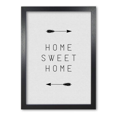 Home Sweet Home Arrow - Print