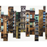 Patchwork City 66 Print by Marilyn Henrion