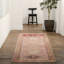 Tapis orange / rose / brun lavable-484500170