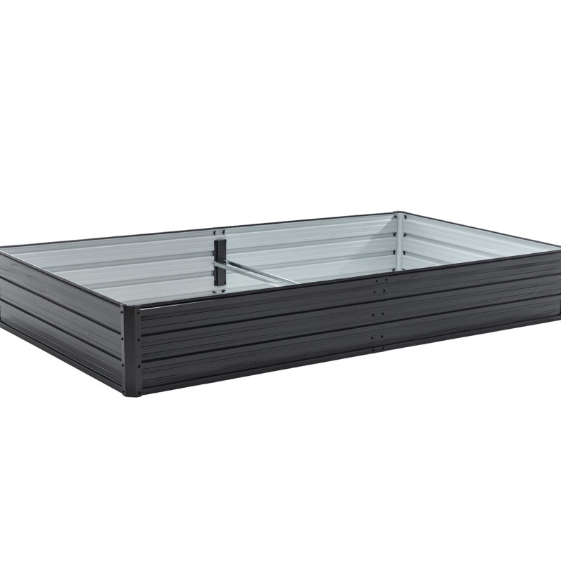 Galvanized Raised Garden Bed 841 Ft, Suitable For A Wide Range Of Vegetables, Fruits, And Herbs - Simple Assembly, Weather Proof Large Outdoor For Growing Flowers, Robust Long Lasting