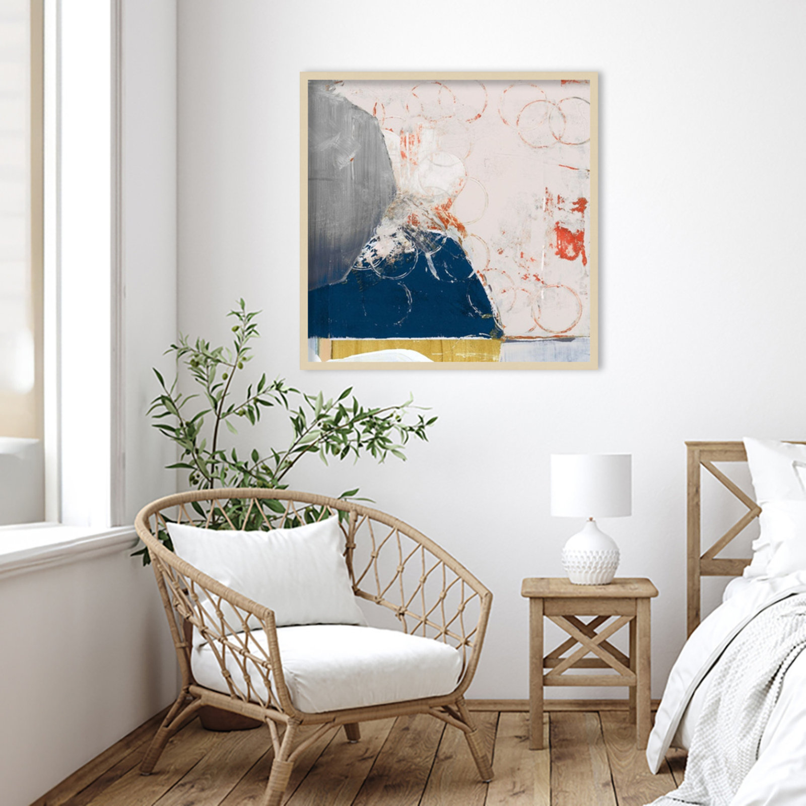 Gilpin "Beautiful Mess No. 2" Print, Brown, 33" H x 33" W