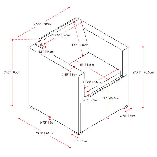 Dimensions du produit